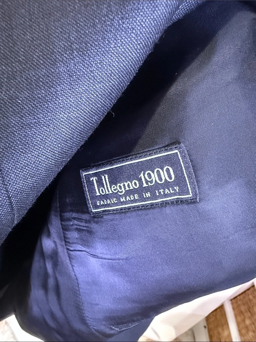J Crew Ludlow Suit Jacket 38 Tollegno 1900 Fabric Double Vent Cotton Pique